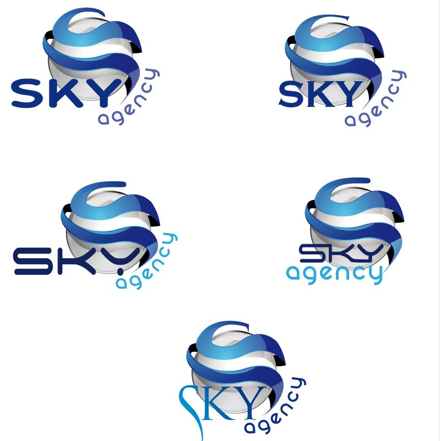 creation logo 77 rush 2 sky agency